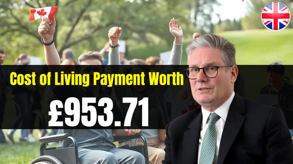 Cost of Living Payment Worth £953.71