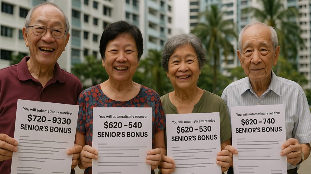 Singapore Seniors to Automatically Get $620–$930 Bonus