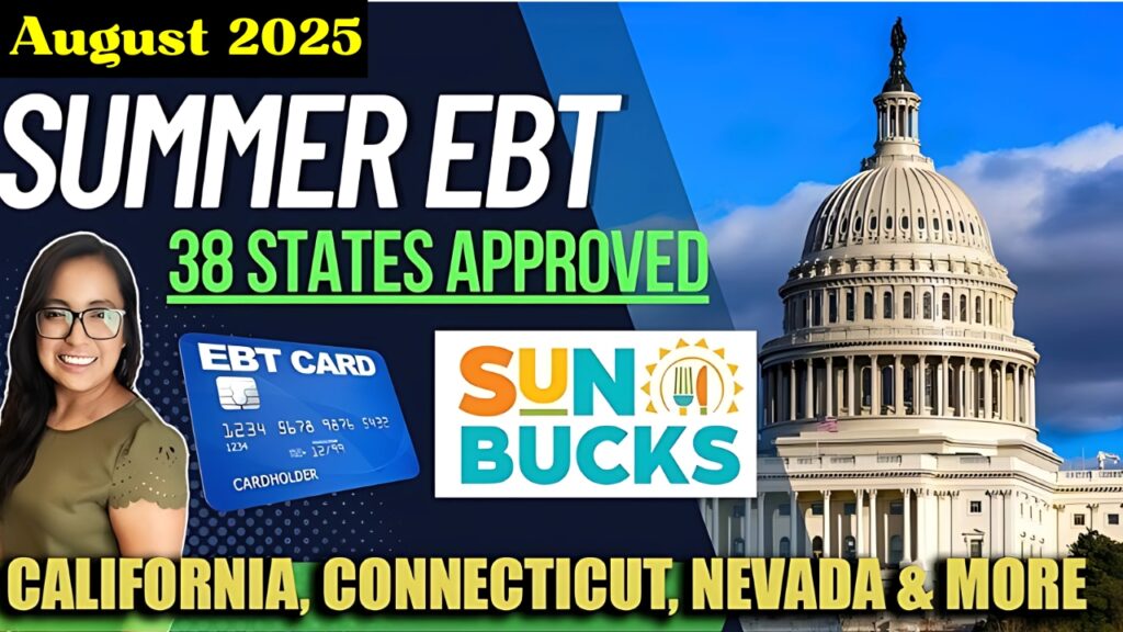 August Relief SUN Bucks summer program