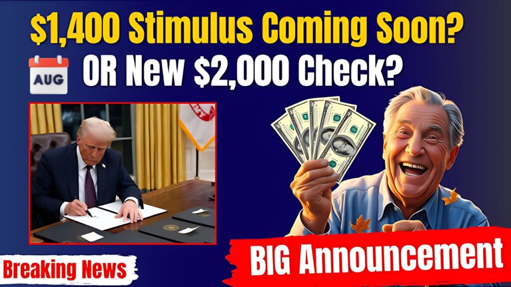 Stimulus Checks in August 2025: